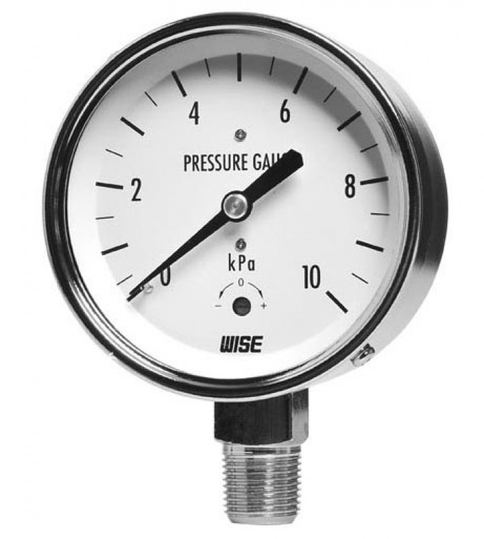 Đồng hồ áp suất cố định chỉ thị kim | EMIN.VN